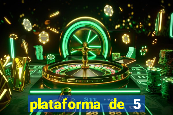 plataforma de 5 reais fortune tiger