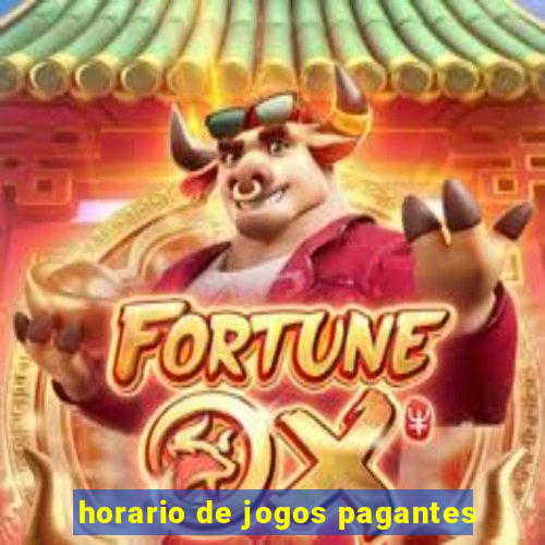 horario de jogos pagantes