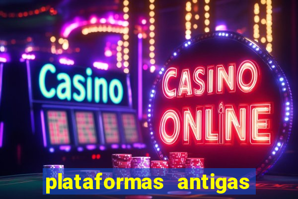 plataformas antigas de jogos