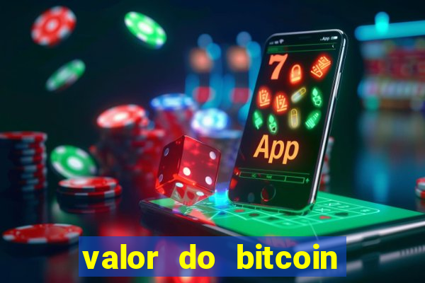 valor do bitcoin em 2020