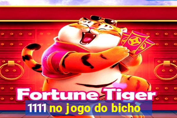 1111 no jogo do bicho