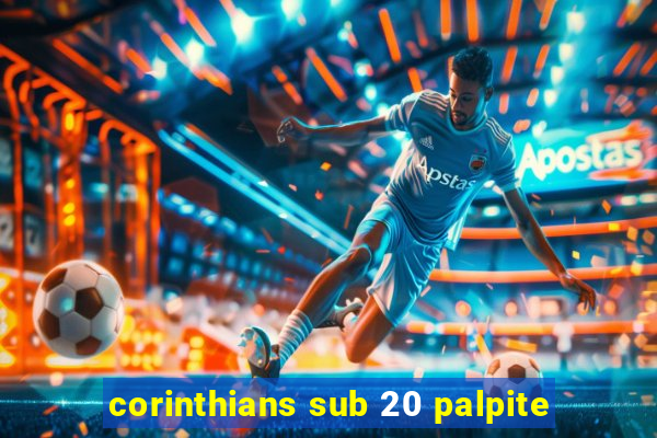 corinthians sub 20 palpite