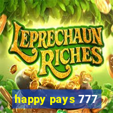 happy pays 777