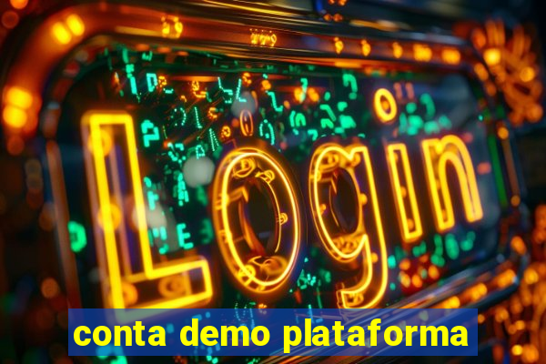 conta demo plataforma