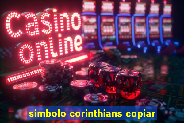 simbolo corinthians copiar