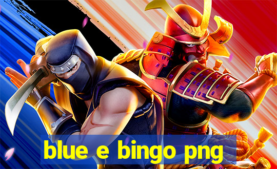 blue e bingo png