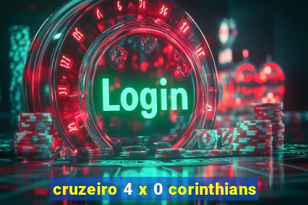 cruzeiro 4 x 0 corinthians