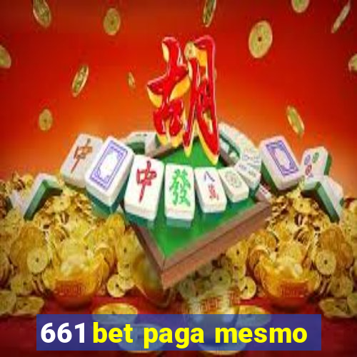 661 bet paga mesmo