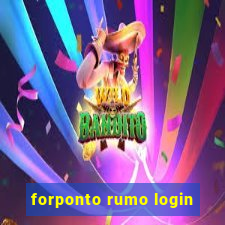 forponto rumo login