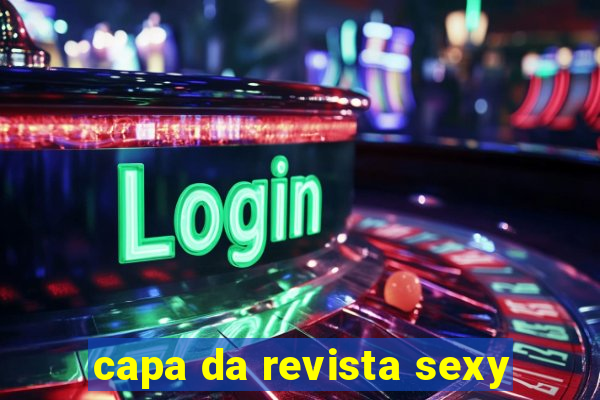 capa da revista sexy