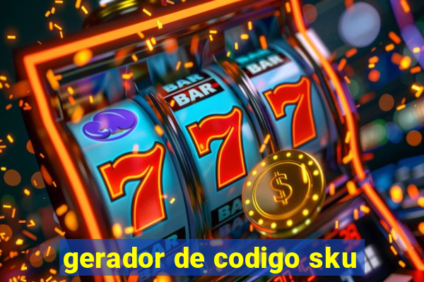 gerador de codigo sku