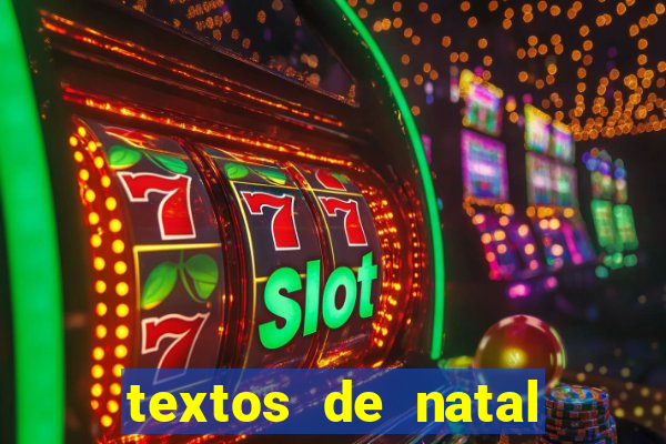 textos de natal para imprimir