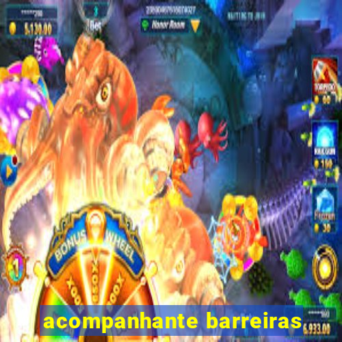 acompanhante barreiras