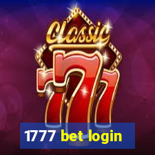 1777 bet login