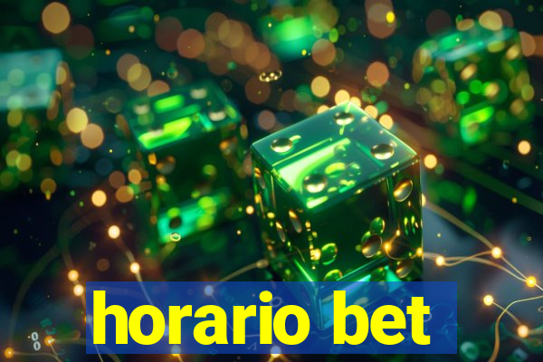 horario bet