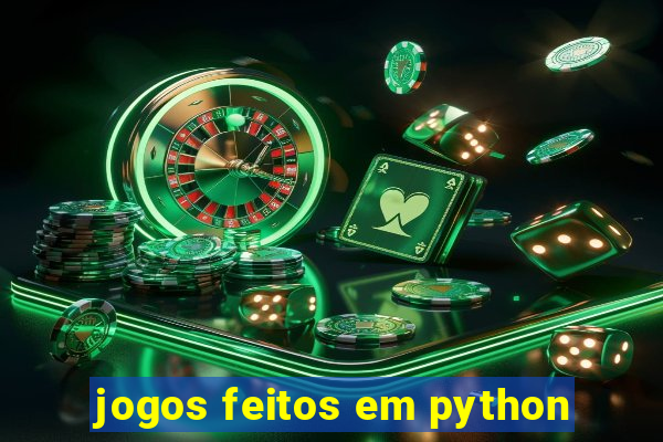 jogos feitos em python