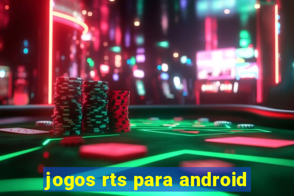 jogos rts para android