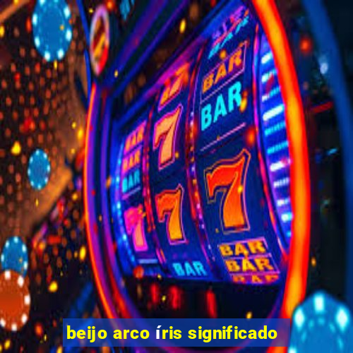 beijo arco íris significado