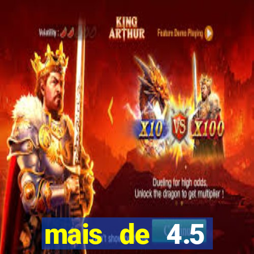 mais de 4.5 escanteios o que significa