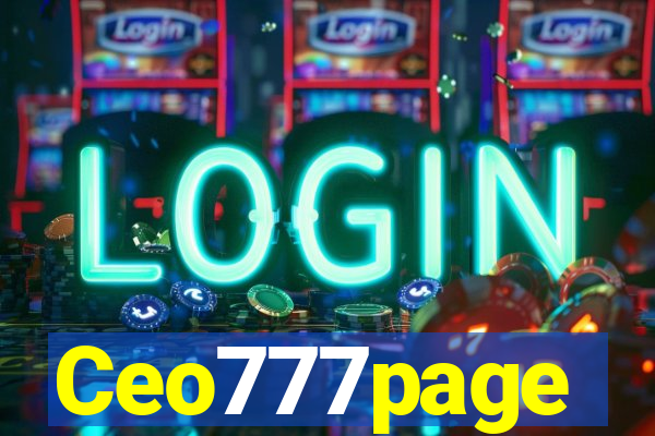 Ceo777page