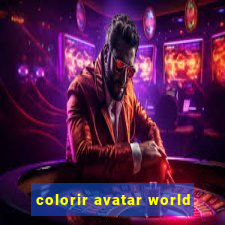 colorir avatar world