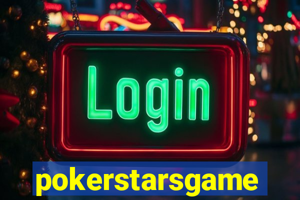 pokerstarsgame